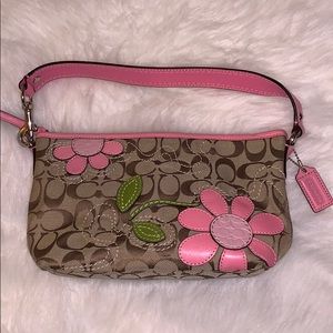Floral Coach purse
